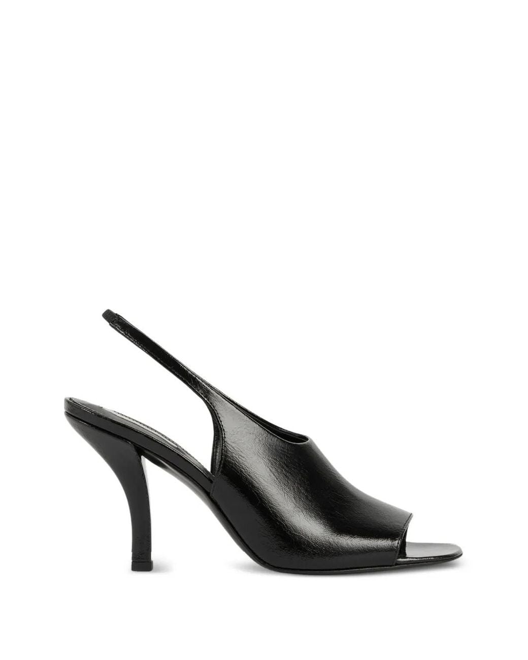 Totême Black Sandales Contour