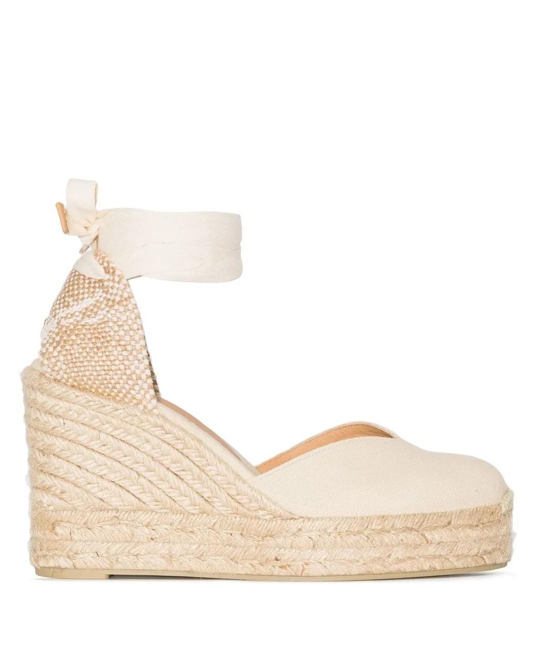 Castaner Natural Chiara Wedge Heel Espadrilles