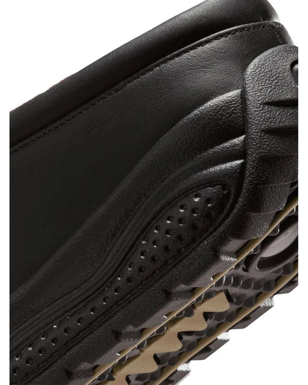 Nike Black Acg Rufus Embossed Logo Slip-On Sneakers