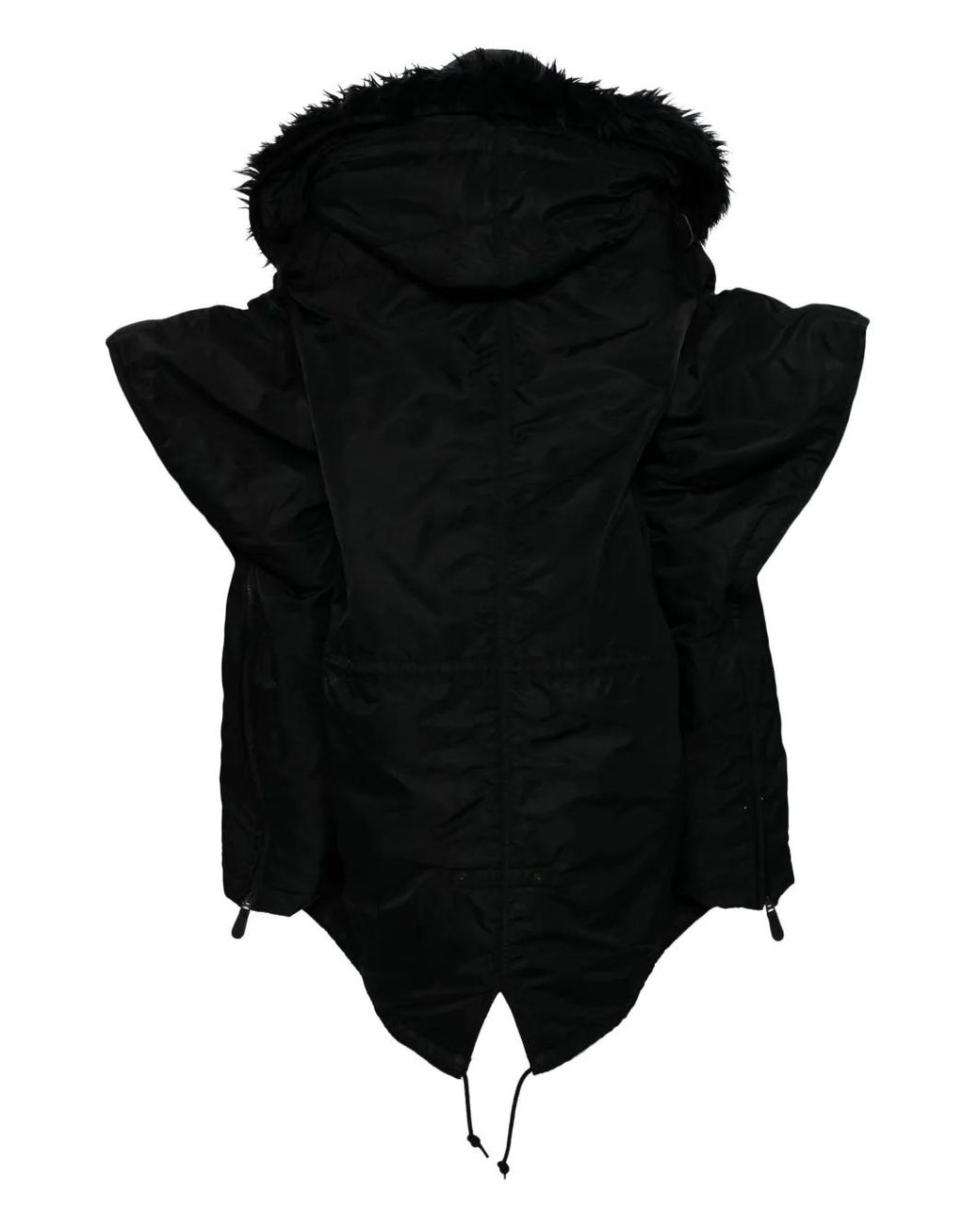 Junya Watanabe Black Oversized Coat