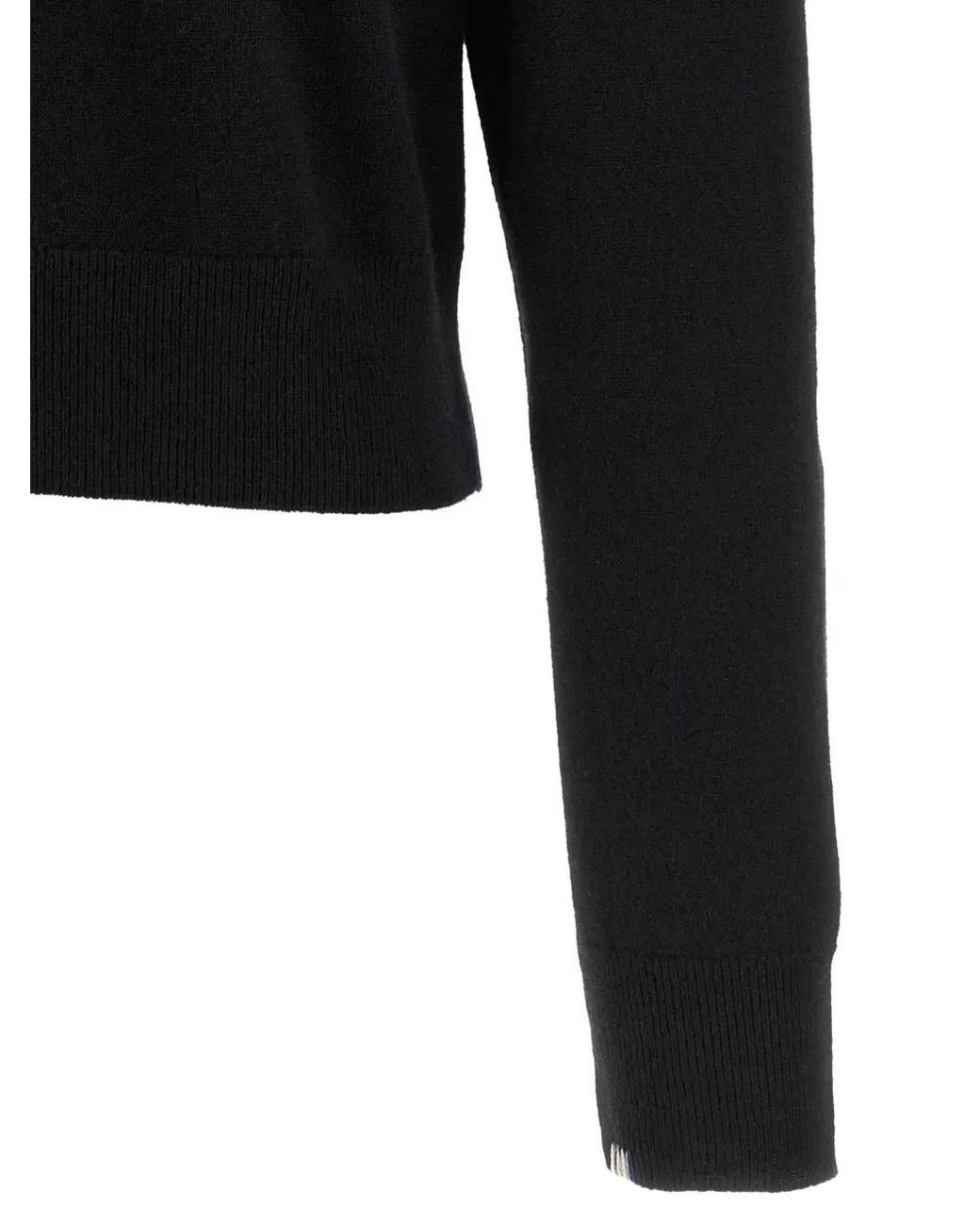 Extreme Cashmere Black Pull N475 March En Cachemire