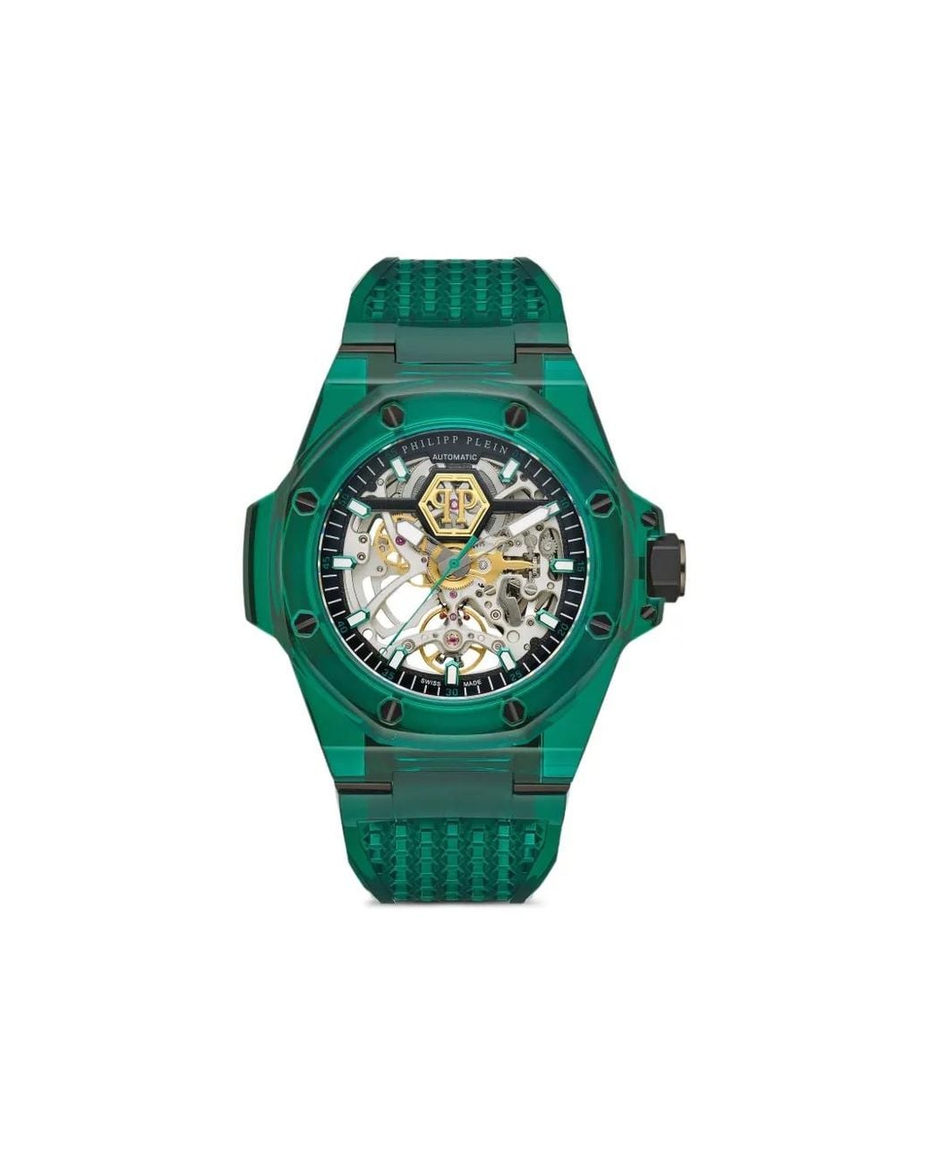 Philipp Plein Green King Phantom Venom 46Mm Watch for men