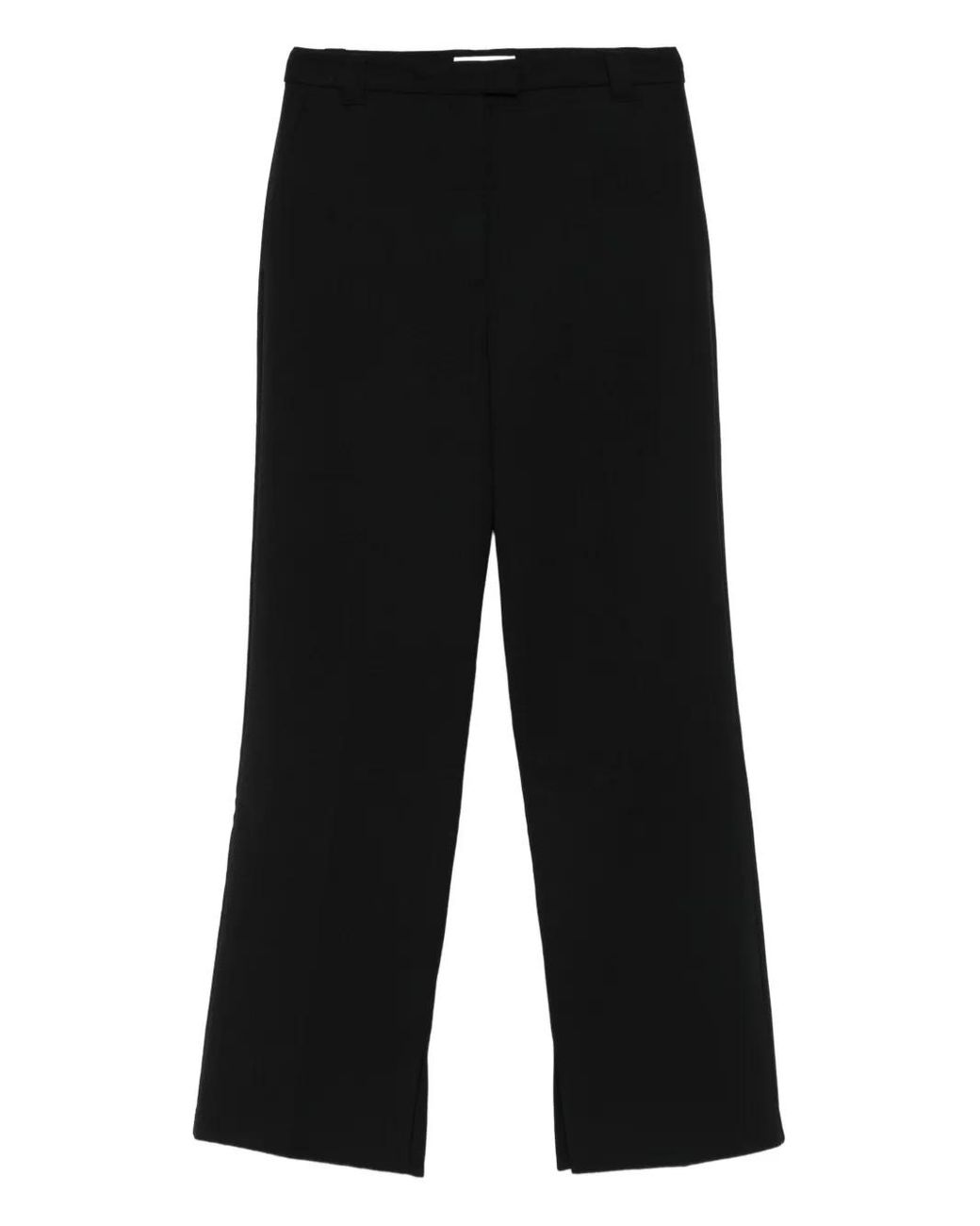 Pantalones Con Diseño Abierto En El Bajo Marc O' Polo de color Black
