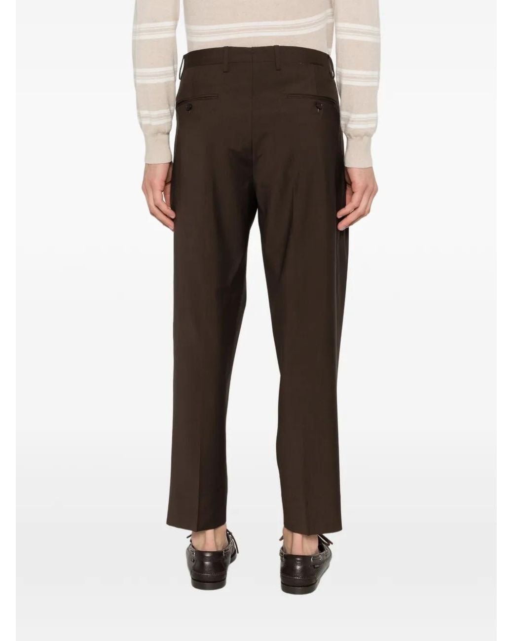 Briglia 1949 White Pantalon Arnos À Plis for men