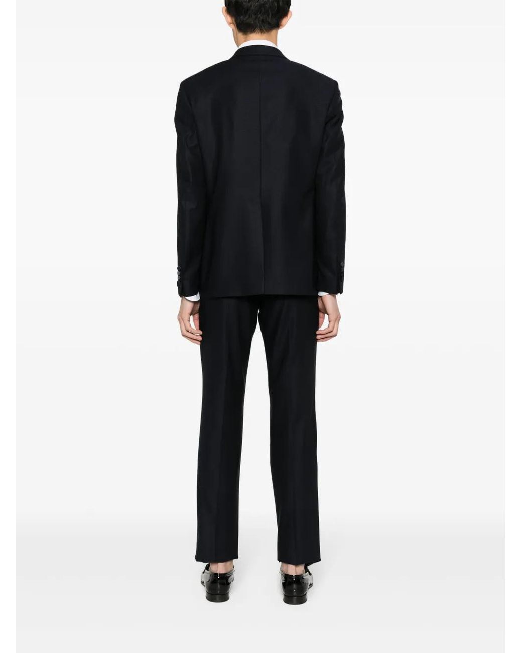 Tagliatore Black Single-Breasted Suit for men