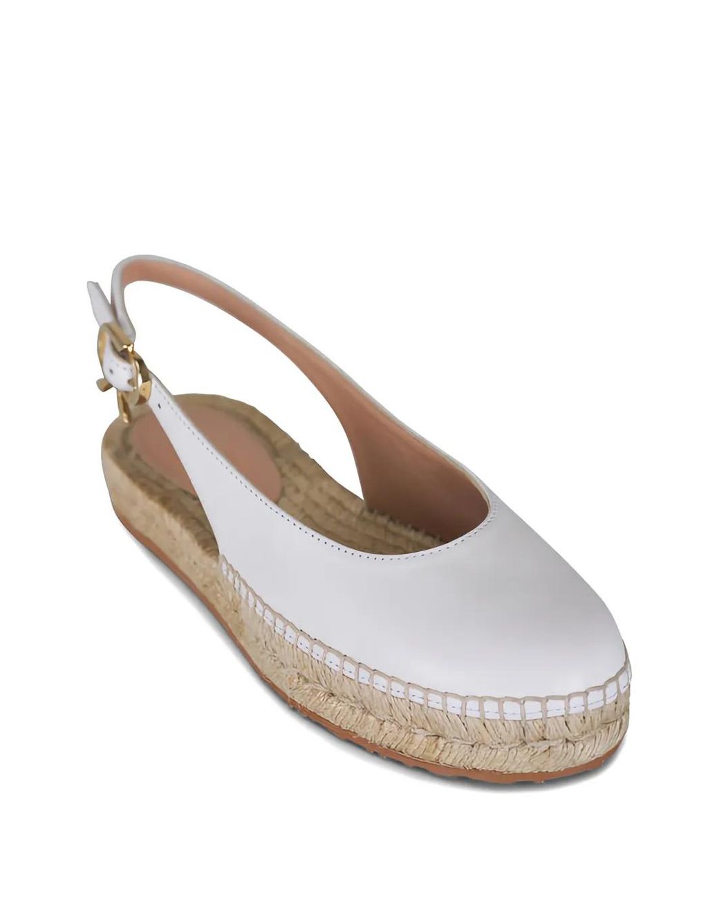 Gianvito Rossi White Paz Espadrilles