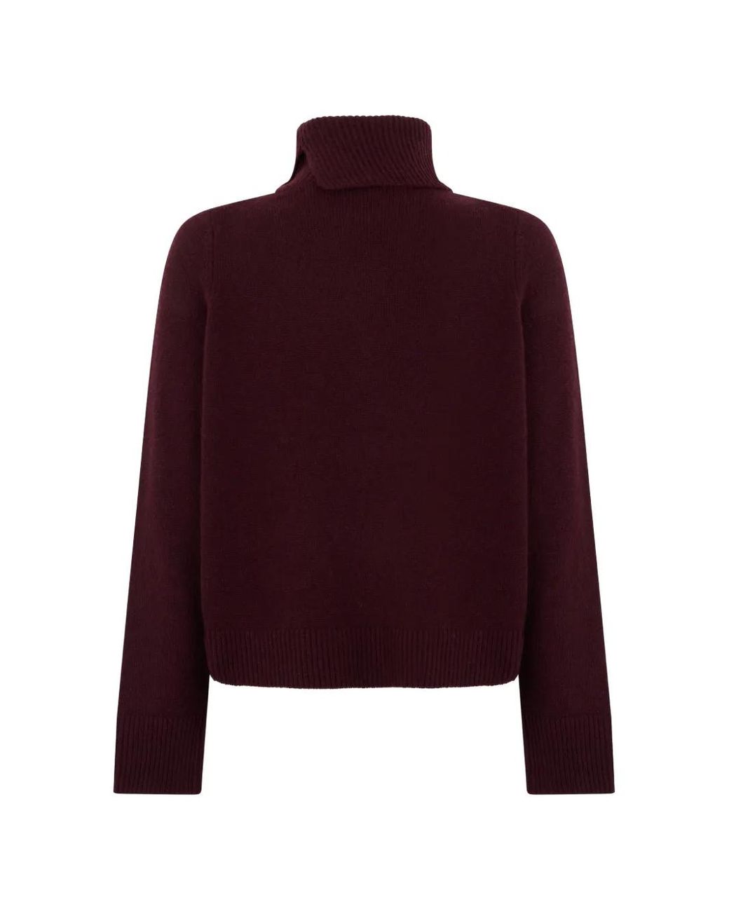 Vince Purple High-Neck Sweater