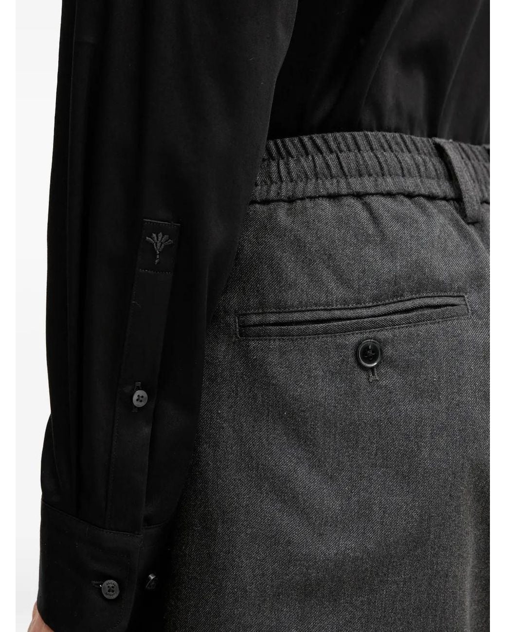 Joop! Black Pit Long-Sleeve Shirt for men