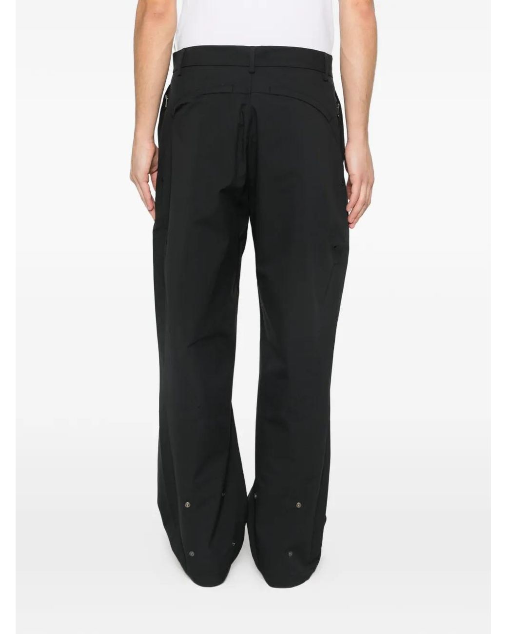 A_COLD_WALL* Black 3L Glyder Logo Trousers for men