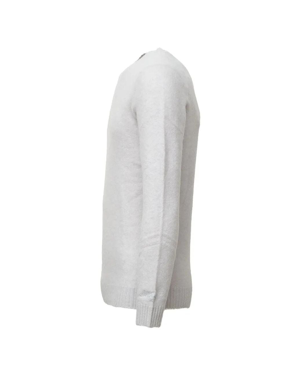 Mc2 Saint Barth Gray Regent Braid Sweater for men