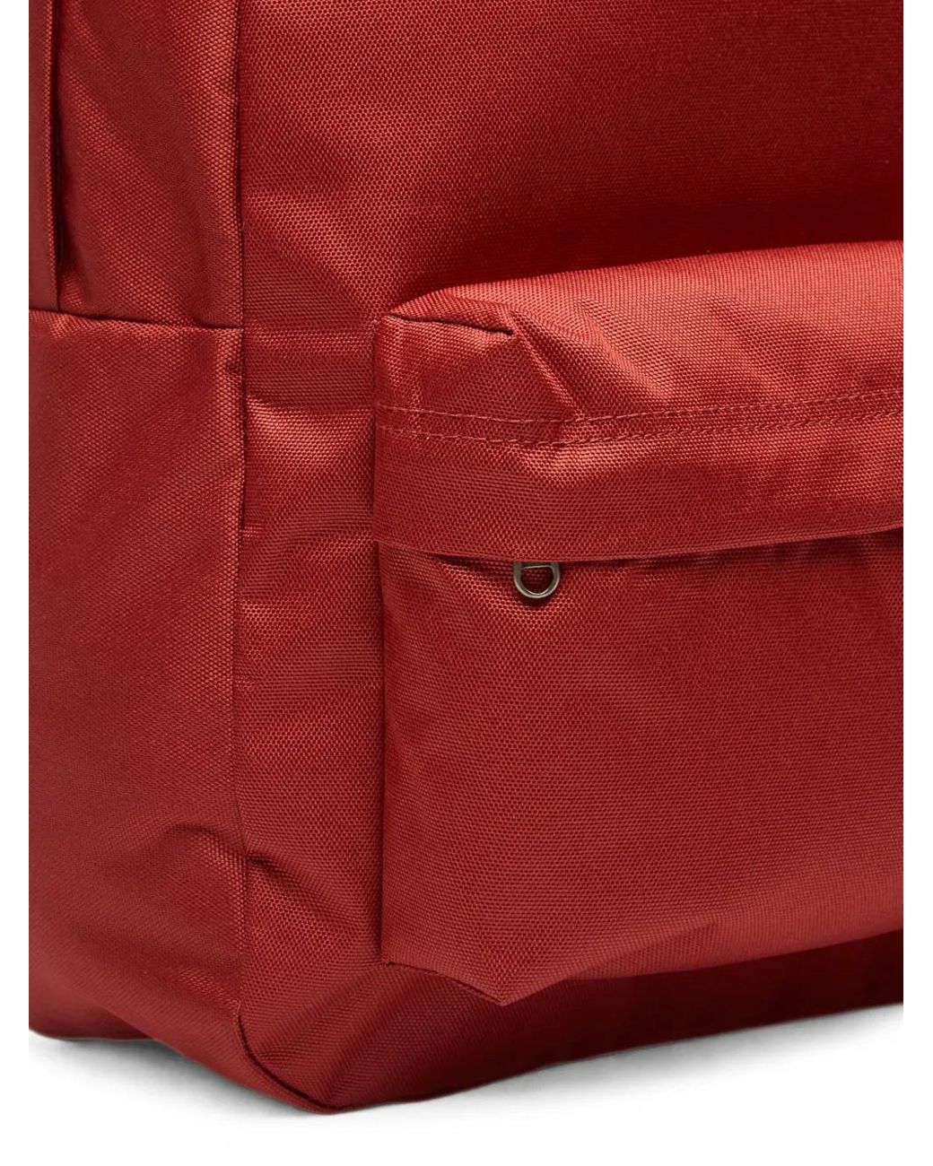 Vans Red Off The Wall Logo-Patch Backpack