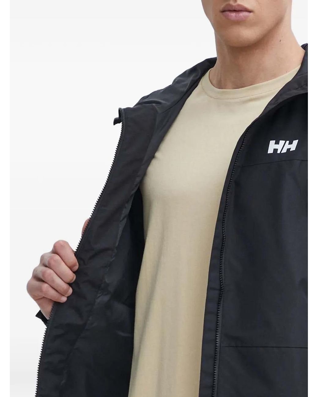 Helly Hansen Blue Zipped Hooded Lightweight Jacket for men