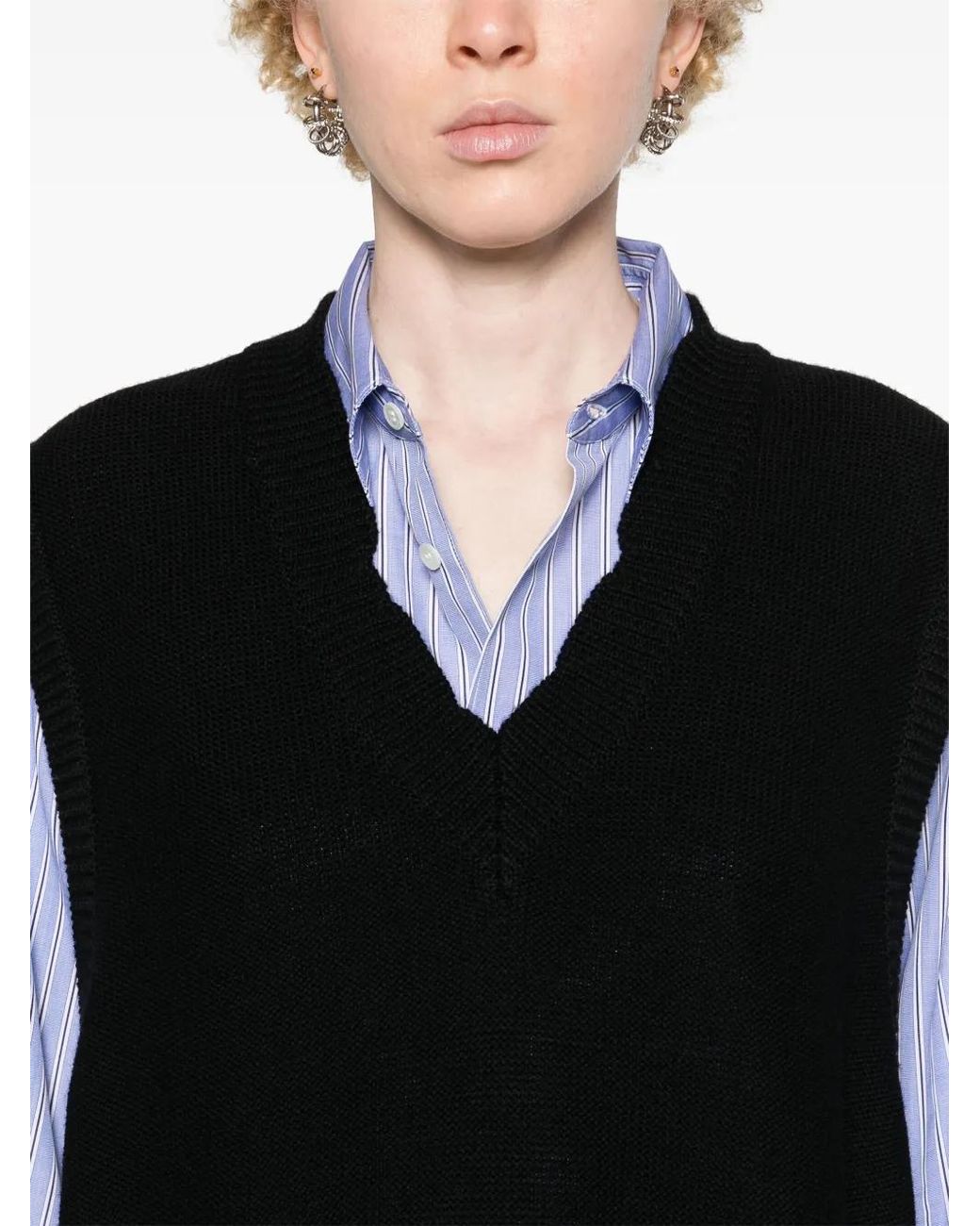 MM6 by Maison Margiela Black Mini Dress