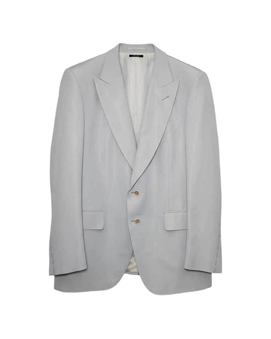 Tom Ford Gray Dyllan Peak-Lapel Suit for men