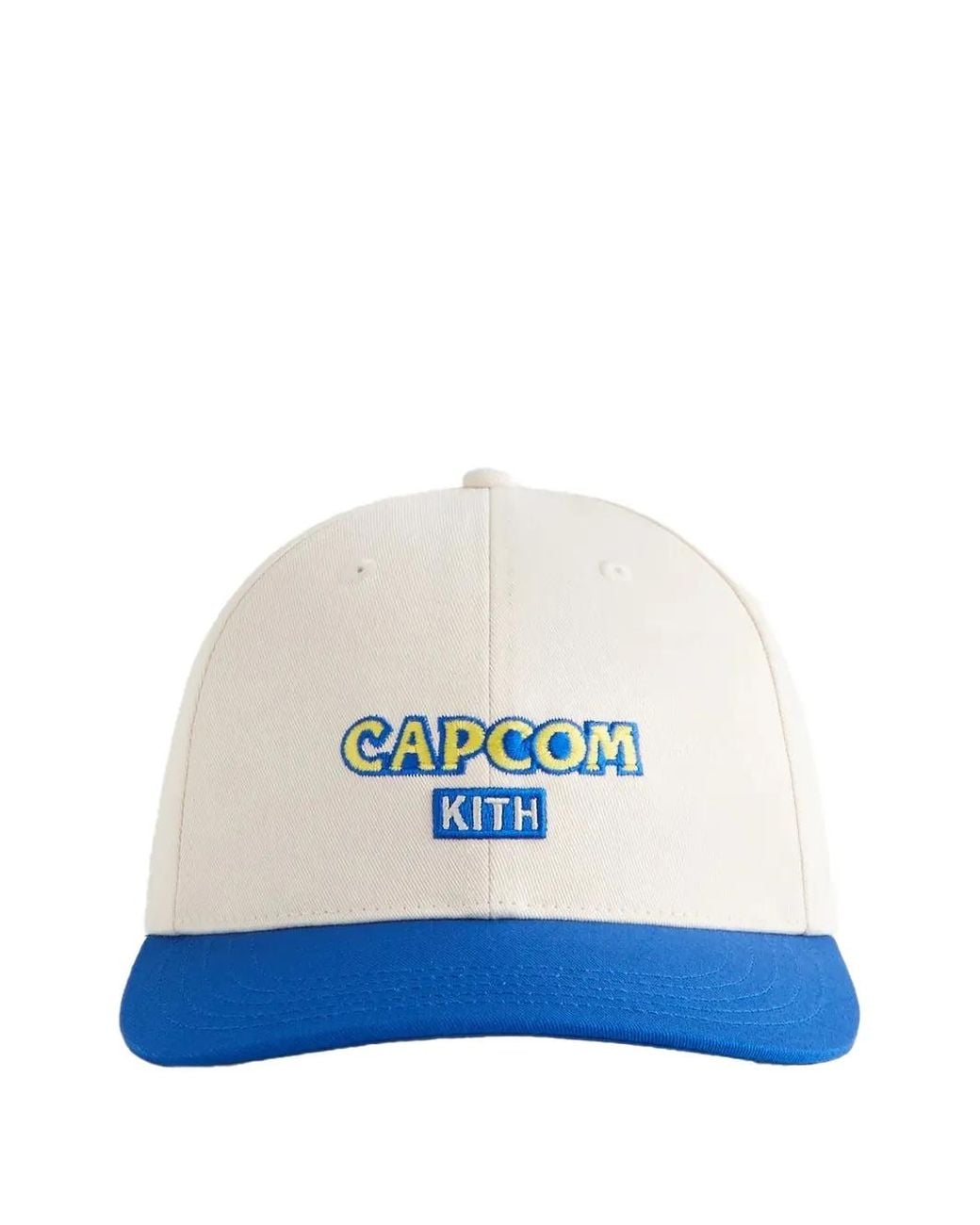 Kith White Capcom Aaron Classic Cap for men