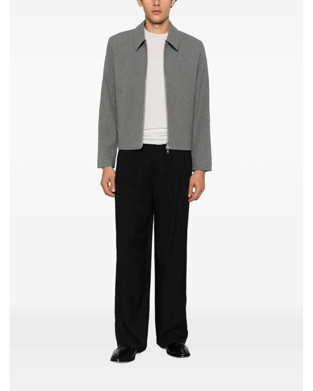 Won Hundred Gray Dutton Zip-Up Jacket for men
