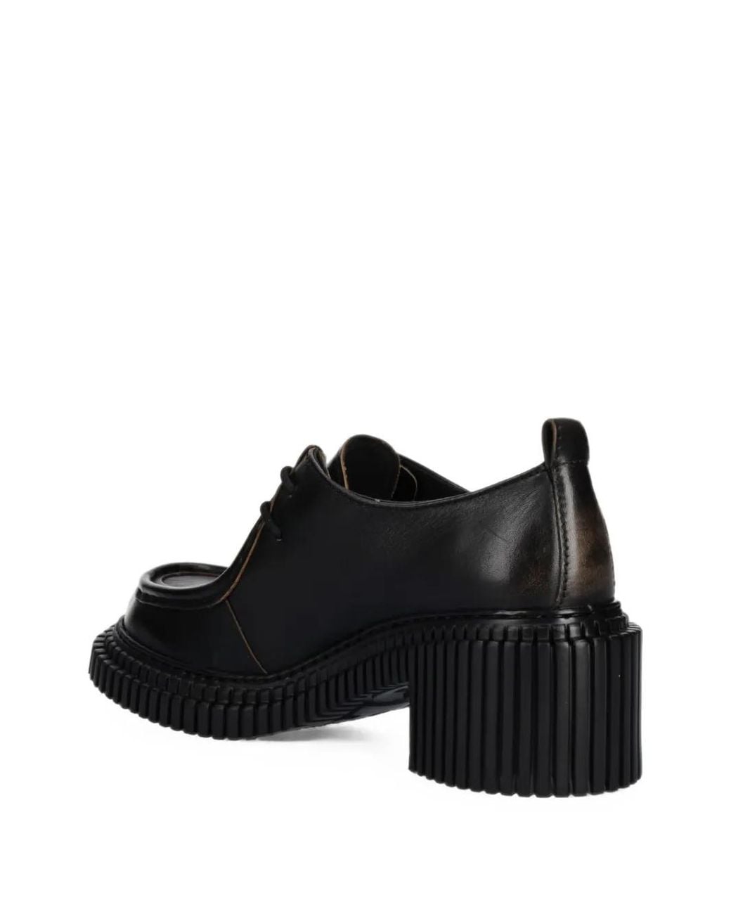 Camper Black Pix London Derby Shoes