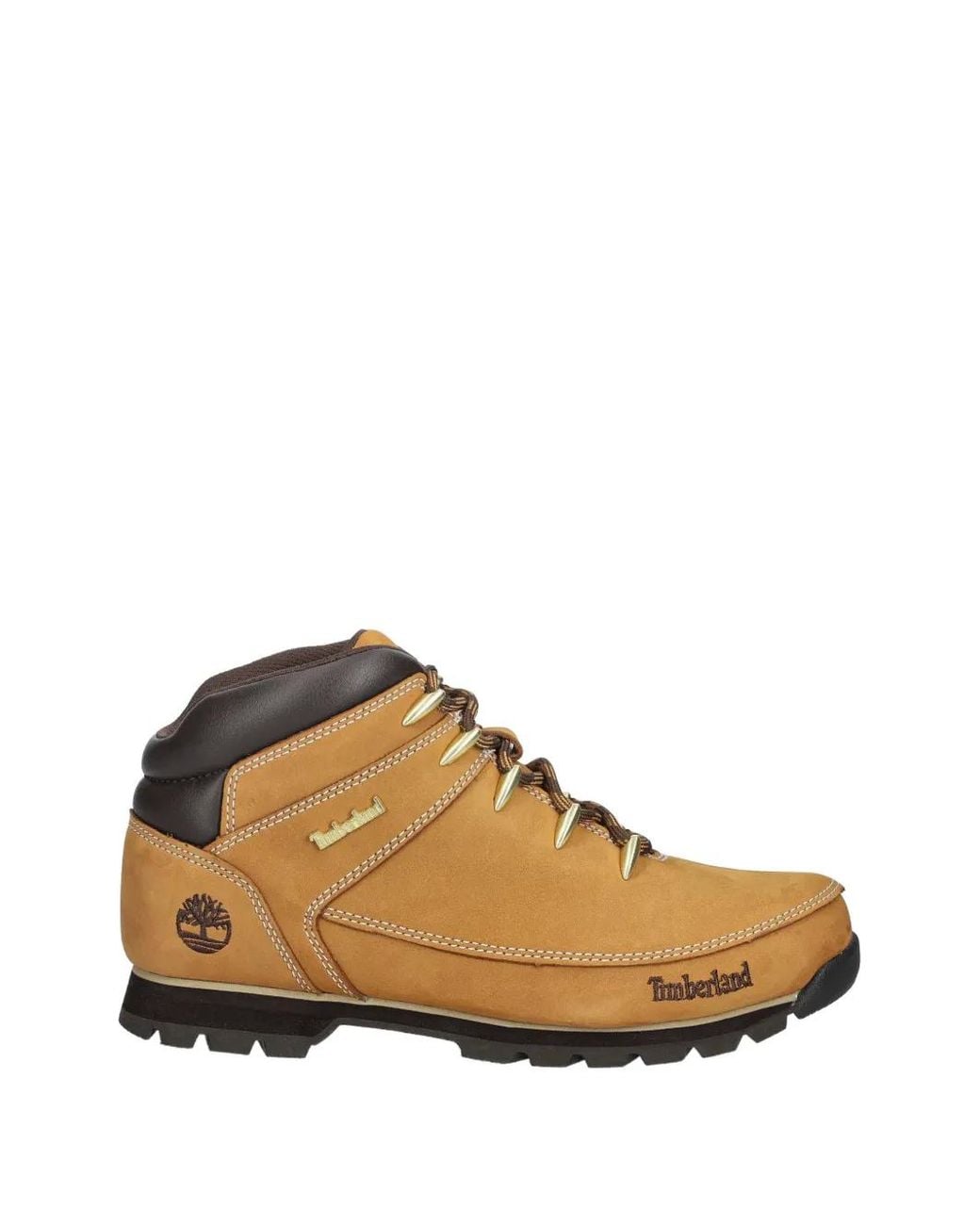 Timberland Brown Euro Sprint Lace-Up Boots for men