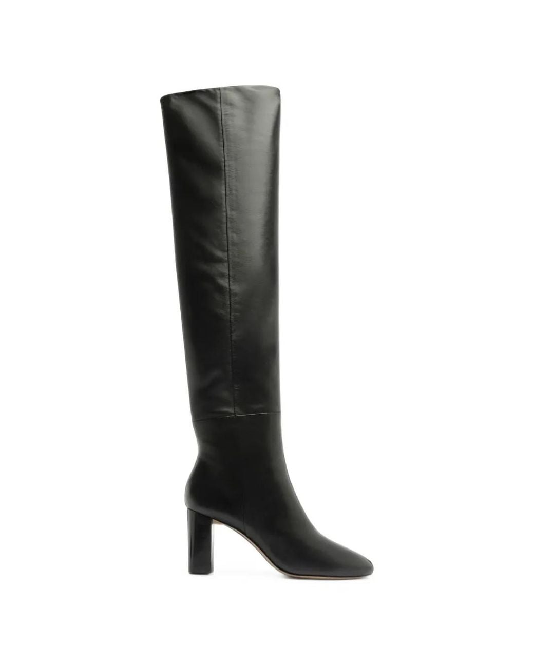 Alexandre Birman Black Anna Slouch Leather Boots