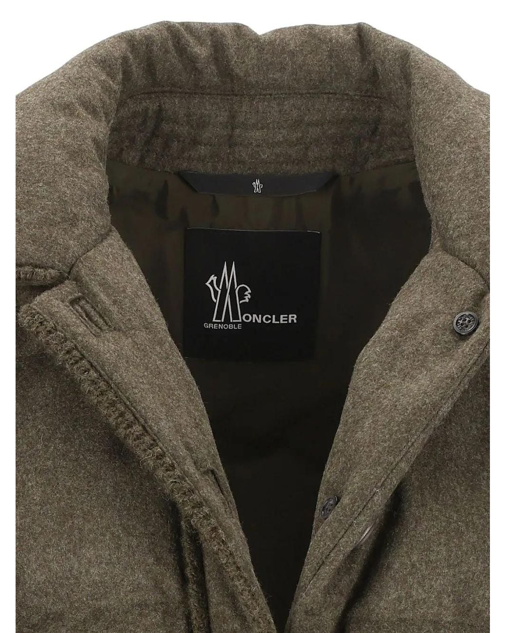 Moncler Green Monteain Loden Down Coat