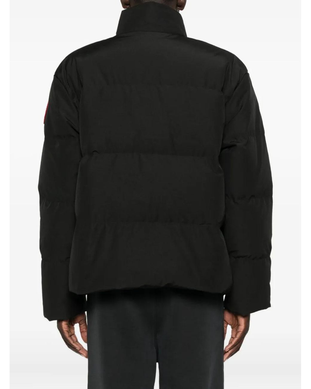 Canada Goose Black Bayview Short Down Jacket for men