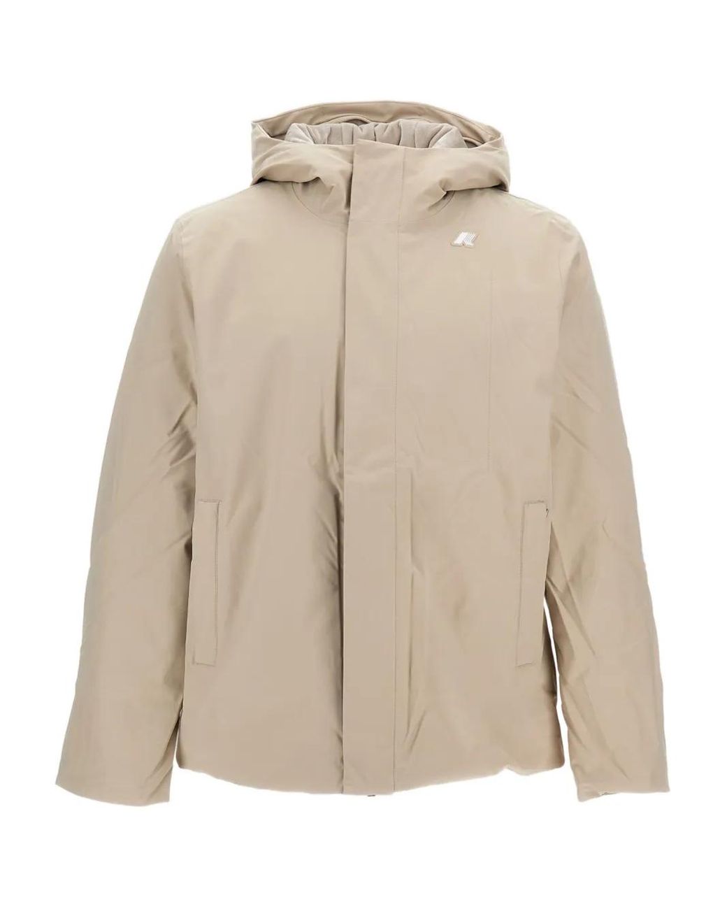 K-Way Natural Zip-Fastening Padded Jacket for men