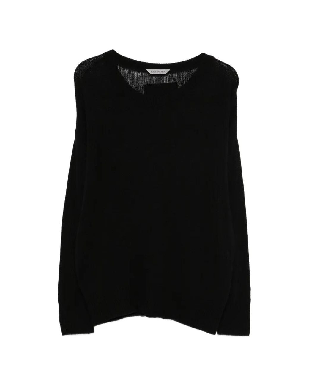 Balenciaga Black Pull Ample À Col V