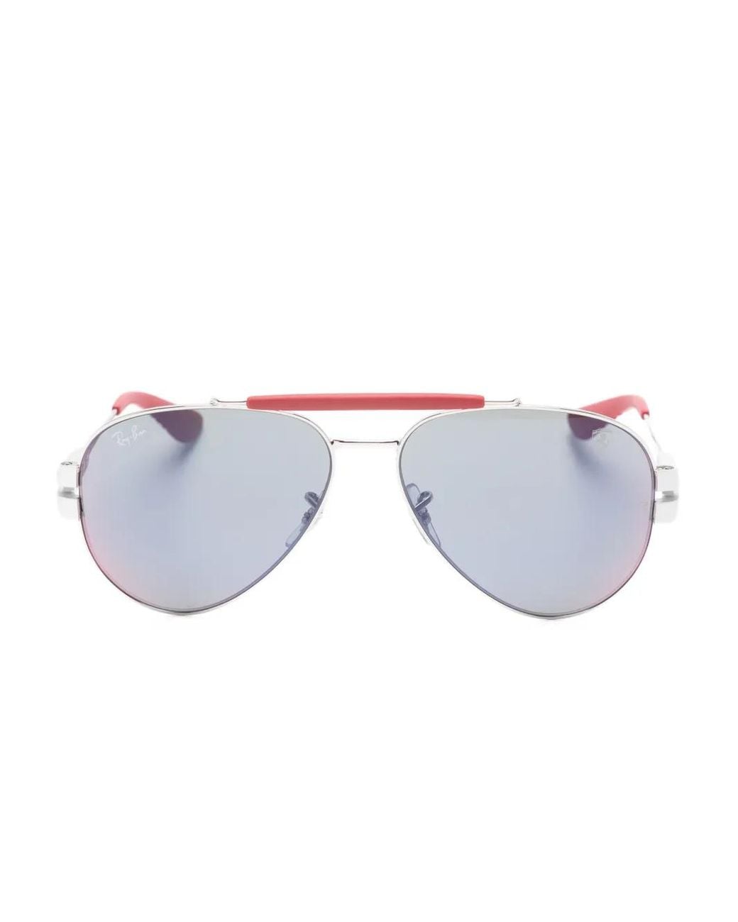 Ray-Ban Blue X Scuderia Ferrari Pilot Sunglasses for men