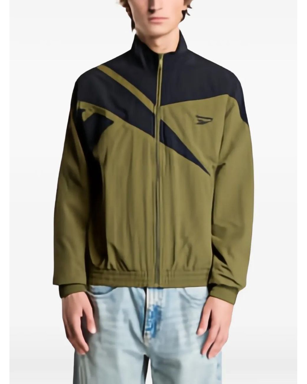 Reebok Green Vector Zip-Up Jacket for men
