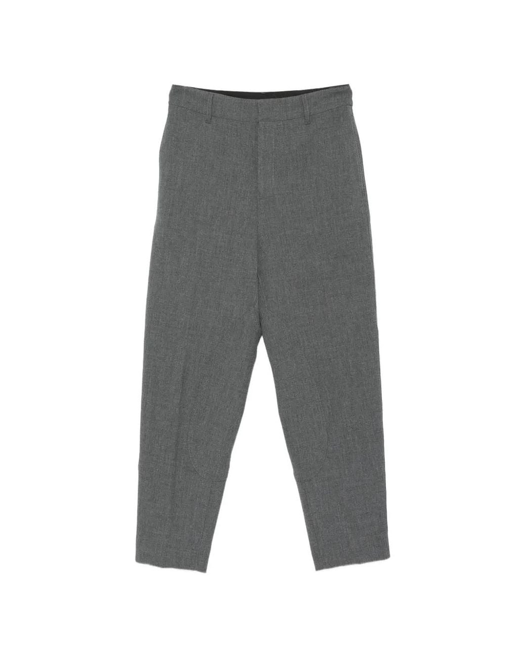 N°21 Gray Panelled Tailored Trousers