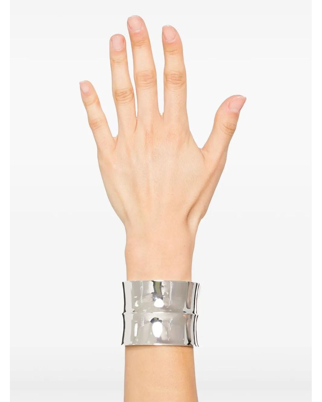 Eddie Borgo White Bambu Cuff Bracelet