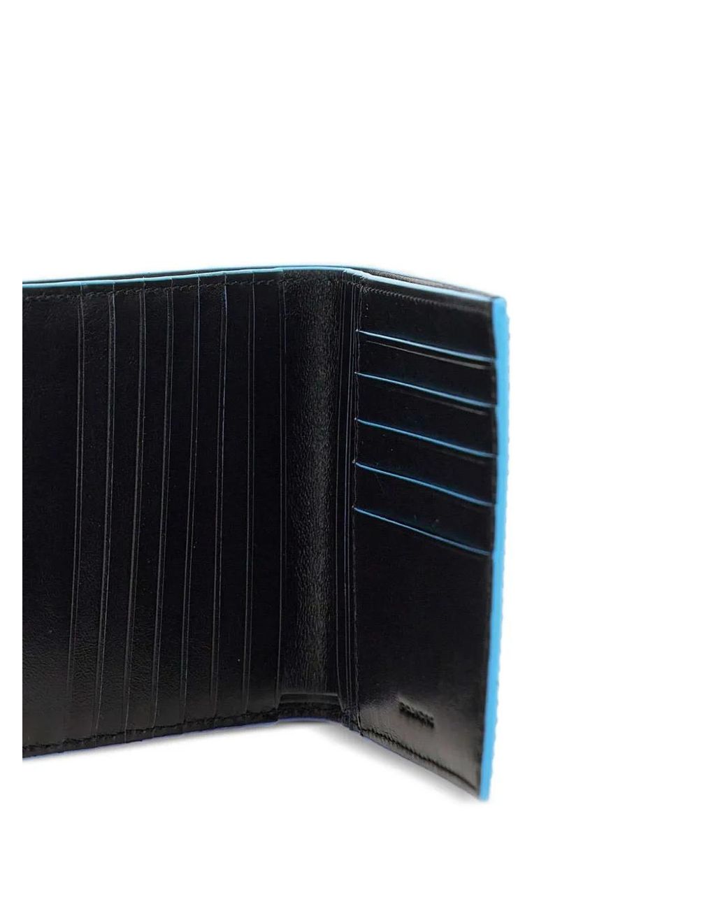 Piquadro Black Leather Wallet for men