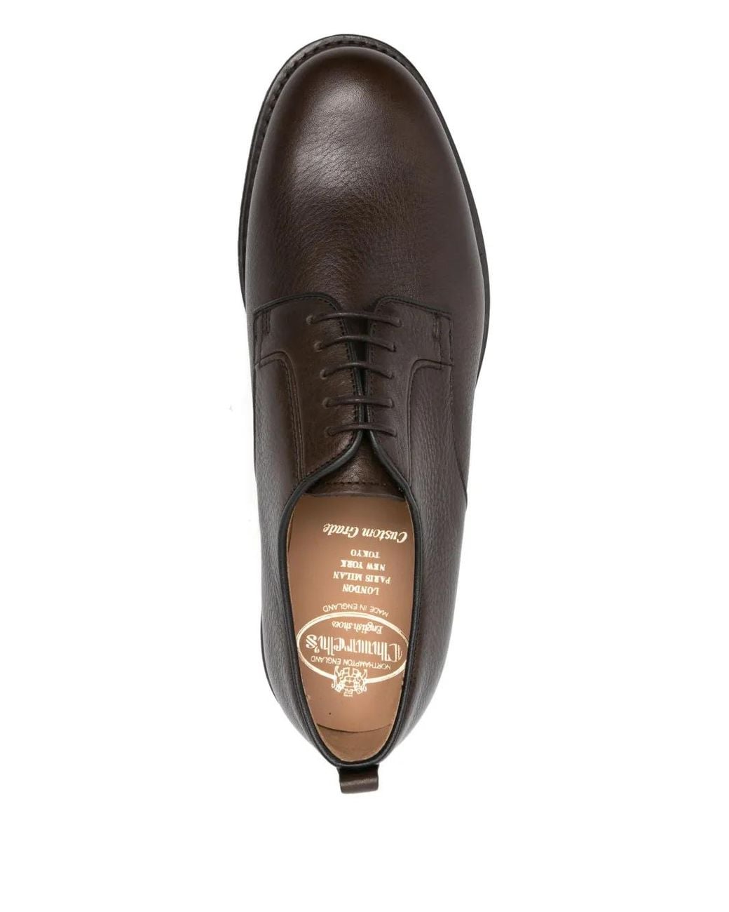 Derby Stringate di Church's in Brown da Uomo
