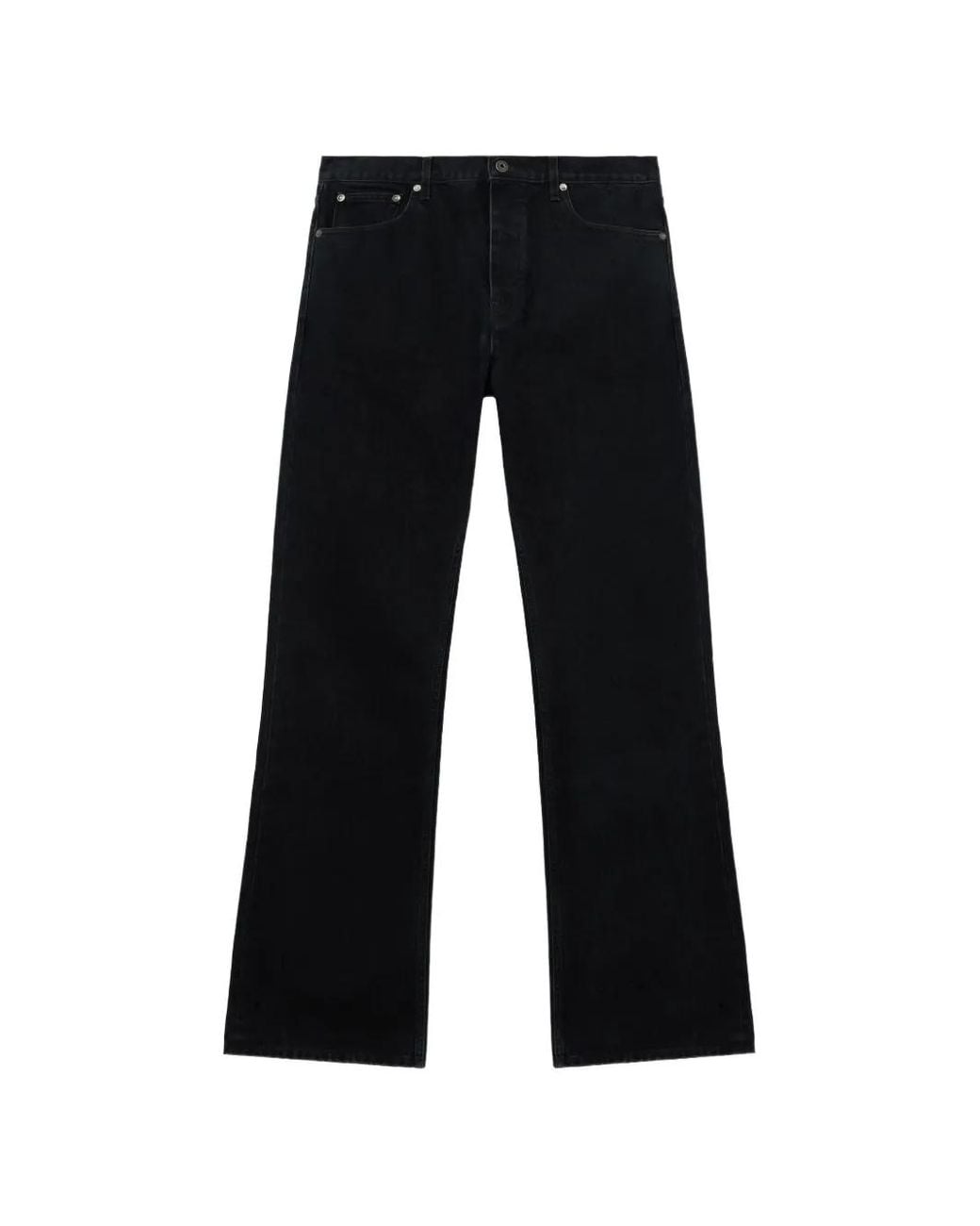 Off-White c/o Virgil Abloh Black Straight-Leg Jeans for men