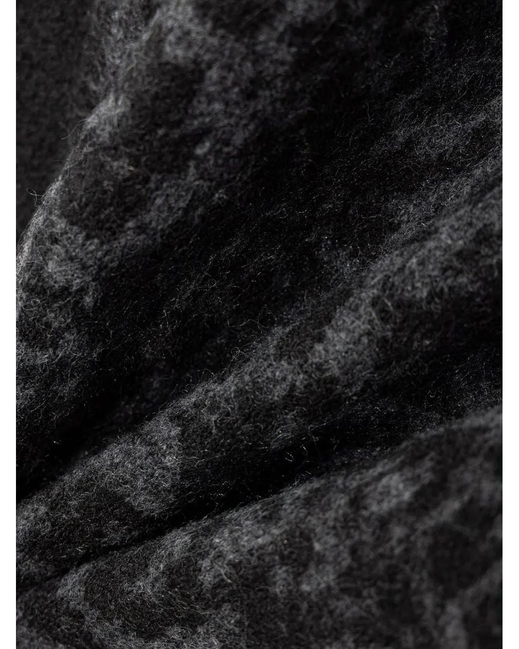 DKNY Black Leopard-Pattern Scarf