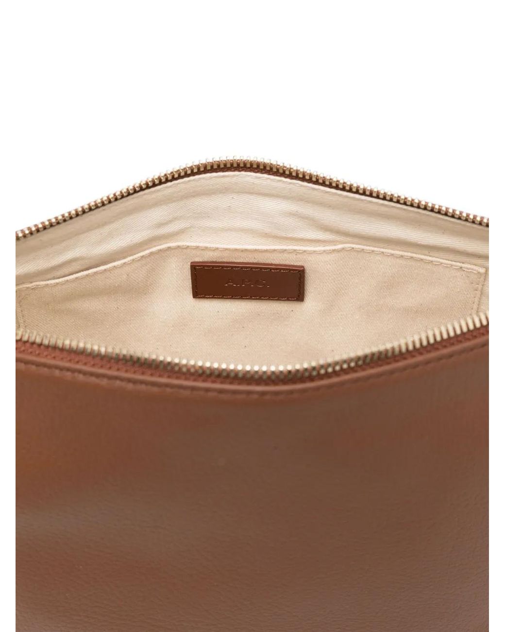 Borsa A Spalla di A.P.C. in Brown