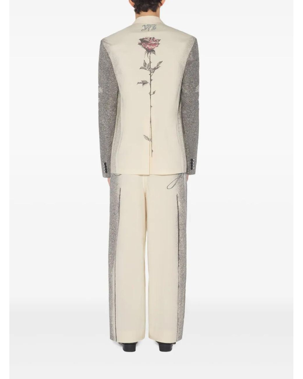 Jean Paul Gaultier Multi-Tattoo ジャケット ナチュラル | Lyst