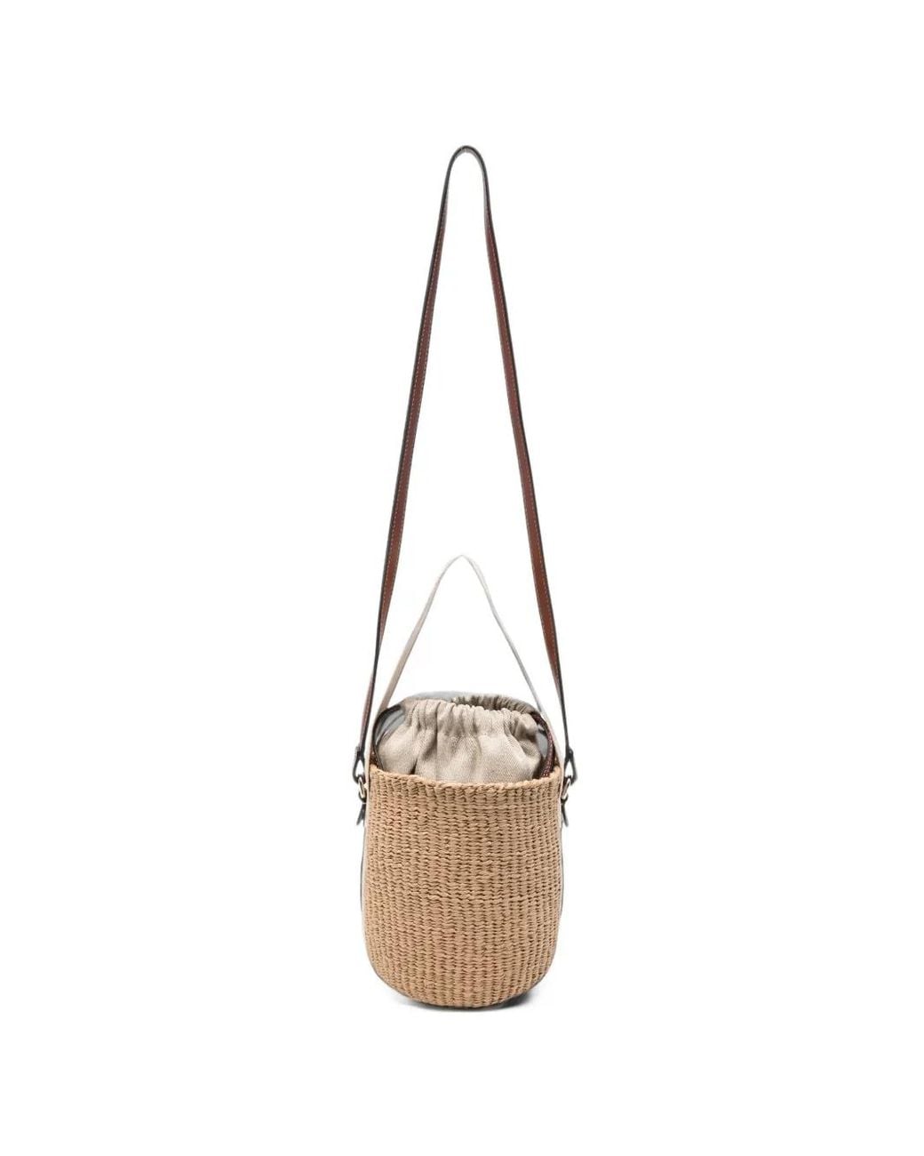 Chloé Natural Small Woody Bucket Bag