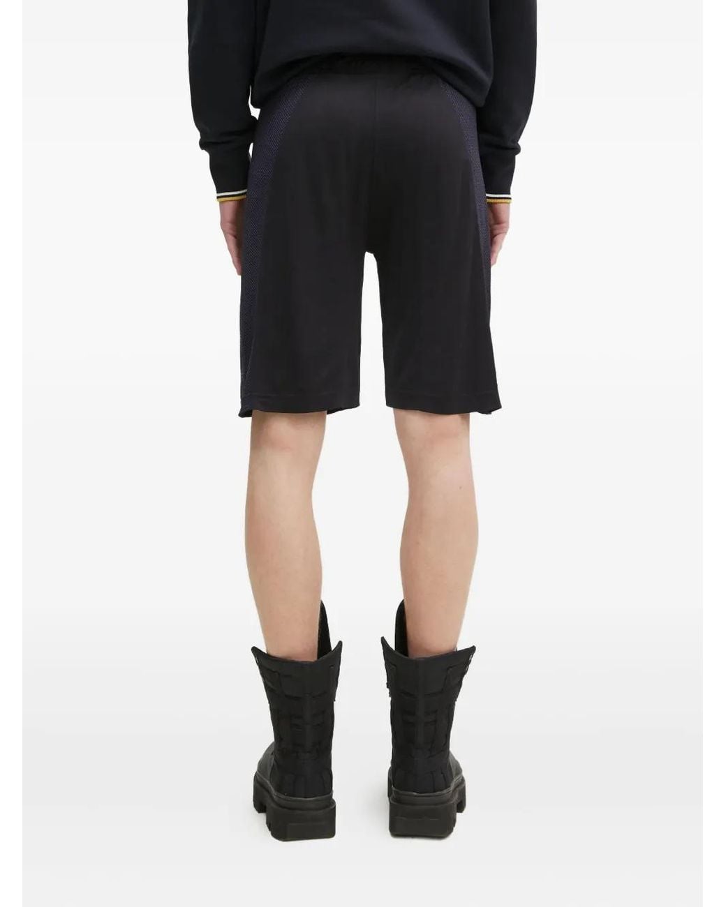 Alpha Industries Black Utility Cargo Shorts for men