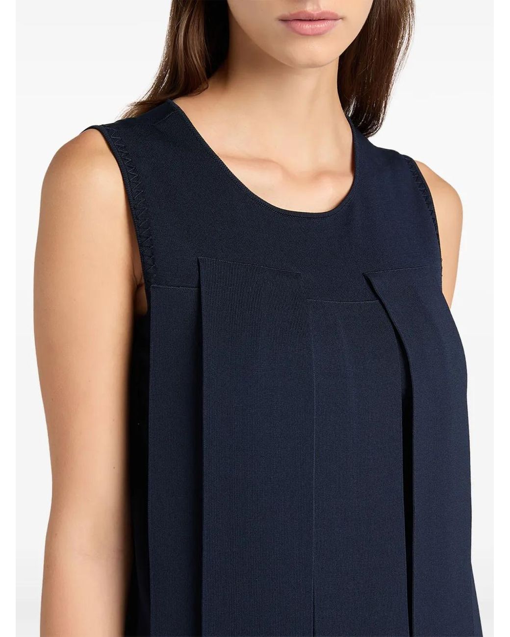 Ports 1961 Blue Panelled Top