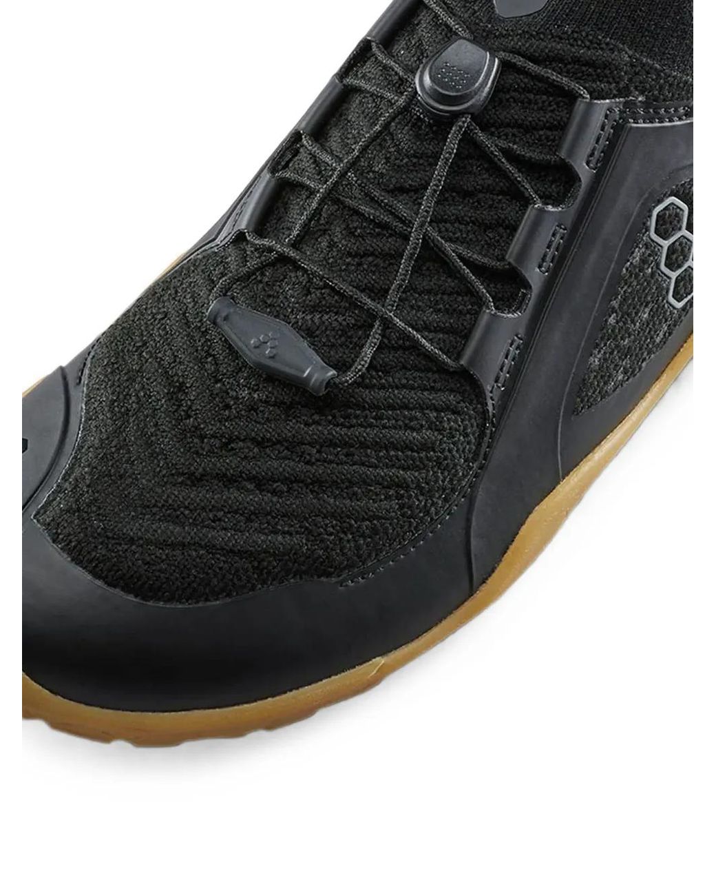 Vivobarefoot Black Primus Trail Knitted Sneakers