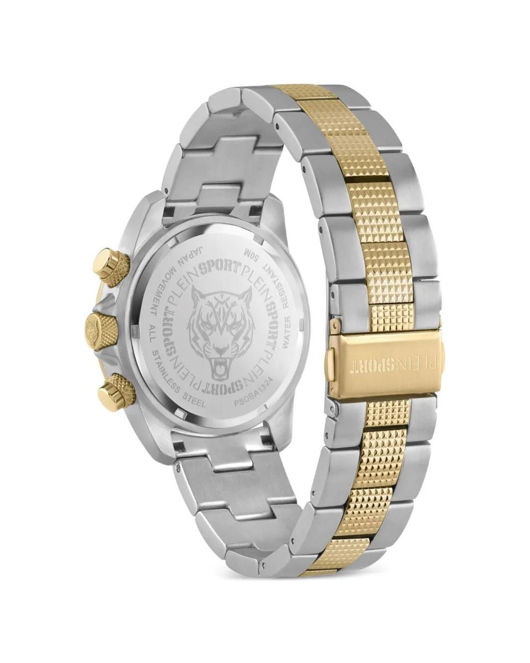 Philipp Plein Metallic Montre Hurricane Chrono 44 Mm for men