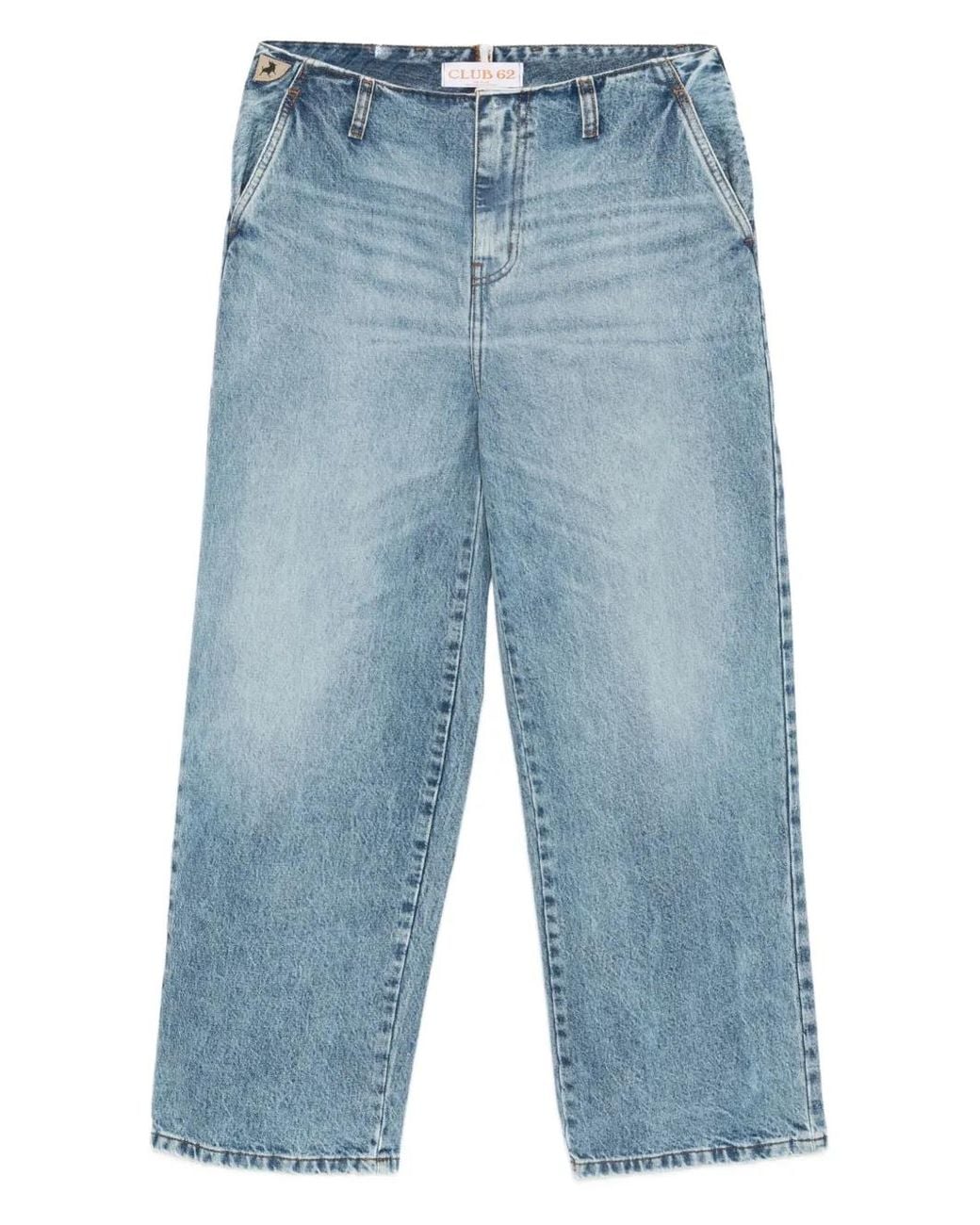 Lois Blue Jeans Mit Knopfverschluss
