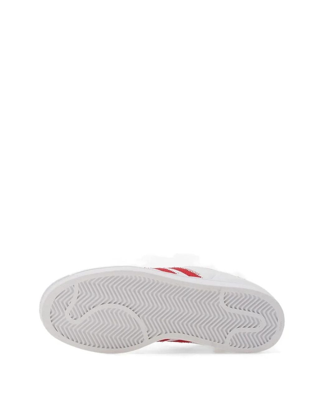 Adidas White Superstar Ii Lace-Up Sneakers