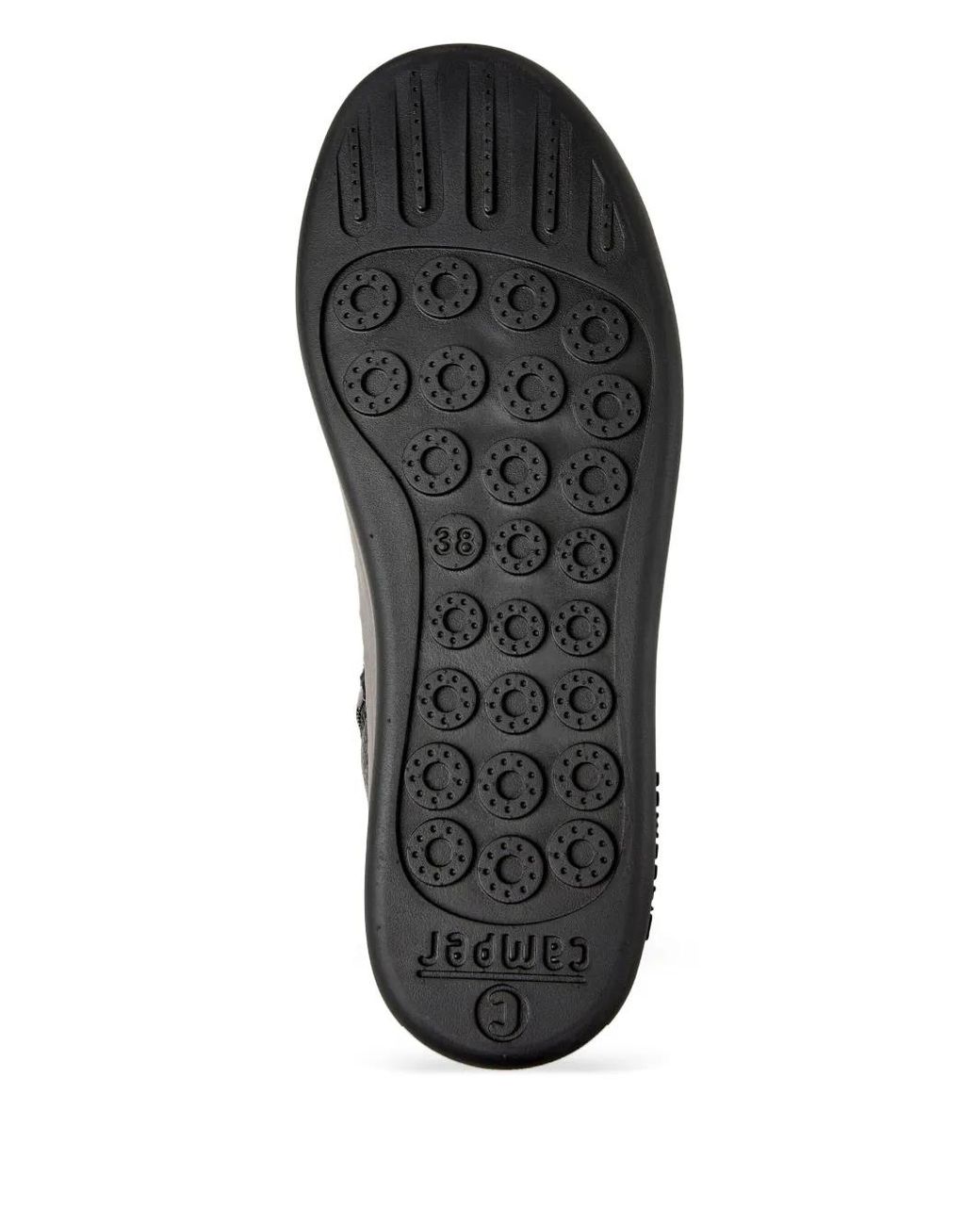 Camper Black Lace-Up Boots