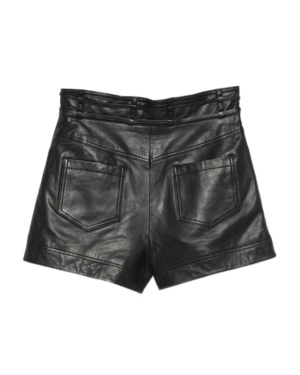 Ba&sh Gray Ayra Shorts