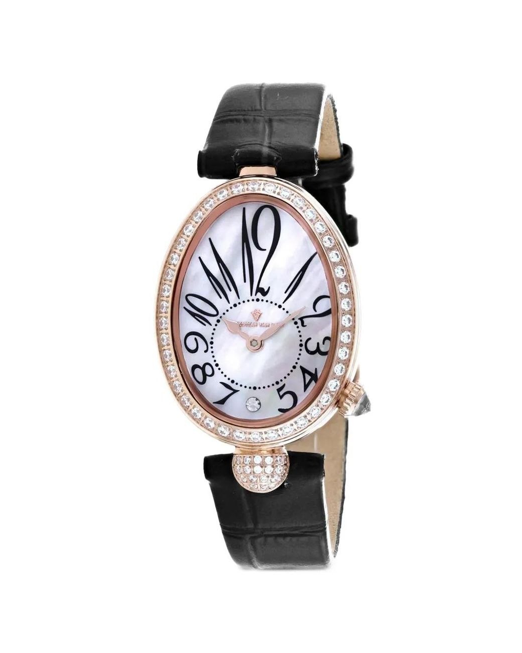 Christian Van Sant White Florentine 34Mm Watch