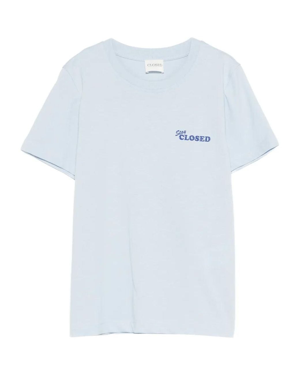 Closed White Logo-Print T-Shirt