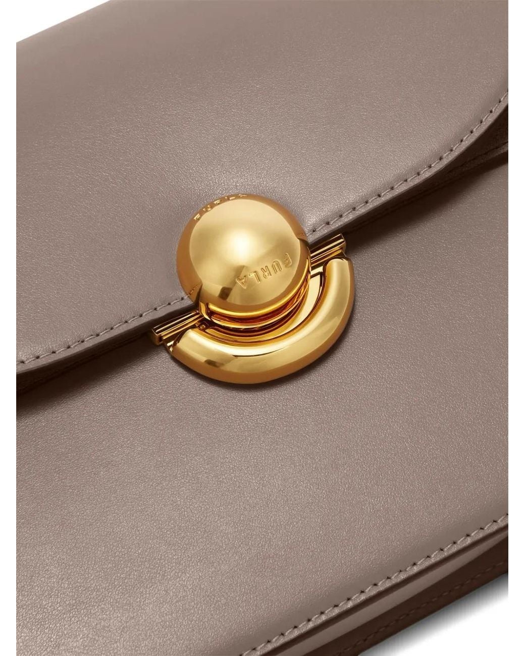 Furla Gray Sfera Crossbody Bag