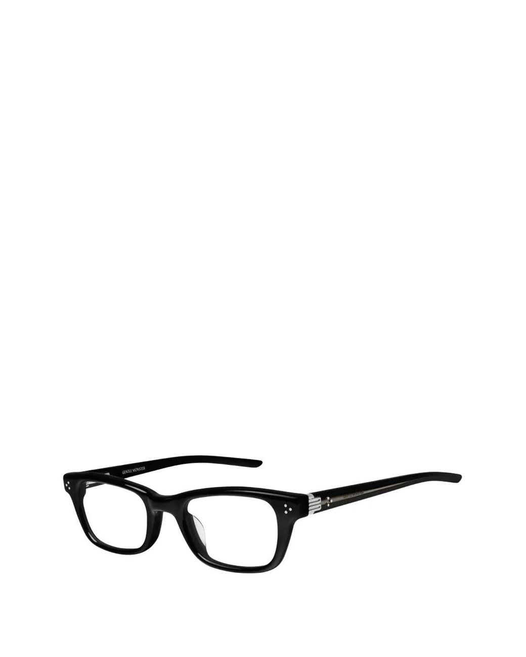 Gentle Monster Black Jane 01 Rectangle-Frame Glasses